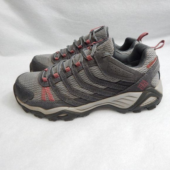 Columbia Techlite Mesh Omni-Grip Outdoor Hiking Shoes YL5107-039 Women's Gray Si - Picture 3 of 8